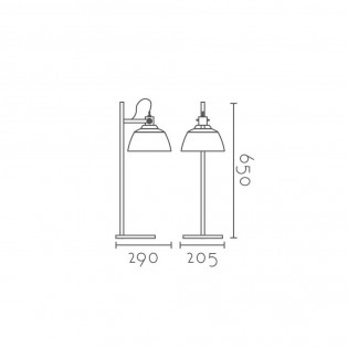 Lampe a poser Samos