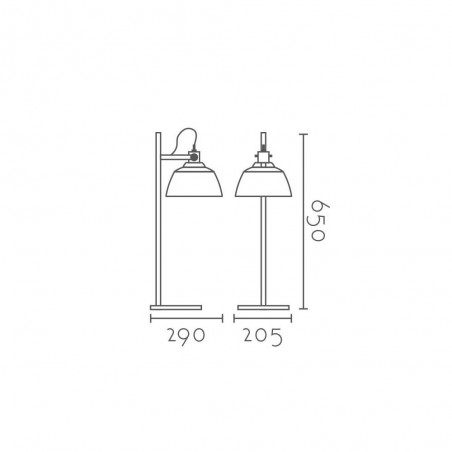 Lampe a poser Samos