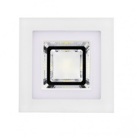 Downlight LED Combi carrée (double allumage)