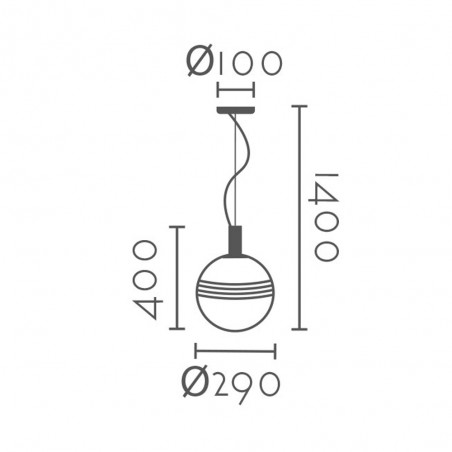 Lampe de plafond Kalma