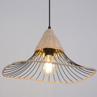 Lampe de plafond Lizzie Rotin