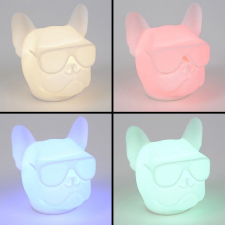 Lampe portable enfants LED Bulldog RGB (1W)