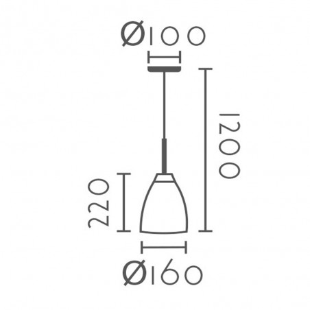 Lampe de plafond Vireo