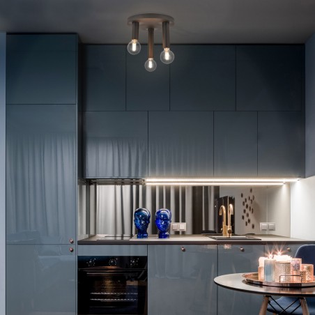 Plafonnier Twin (3 lumieres)