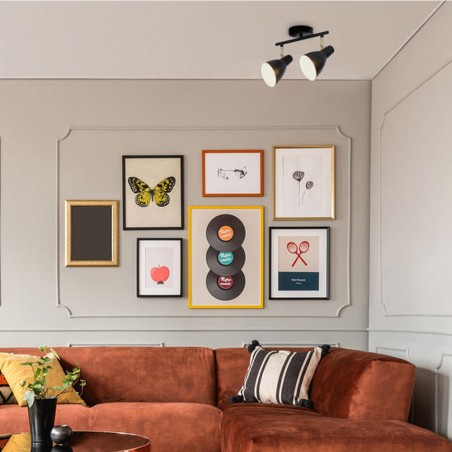 Regletté de plafond Marcel (2 lumieres)