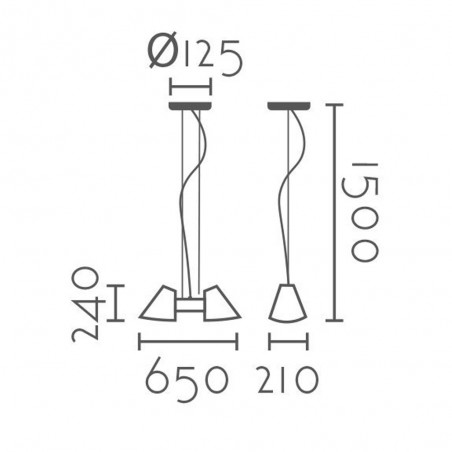 Lampe a suspension Malvesia