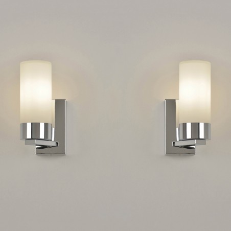 2 x Applique Murale pour bains Twins