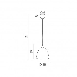 Lampe de suspension Ogive