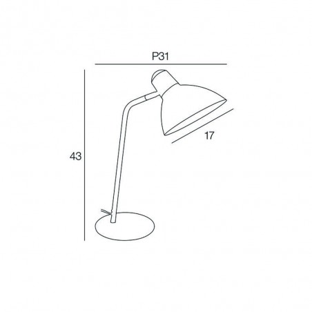 Lampe de bureau Marcel