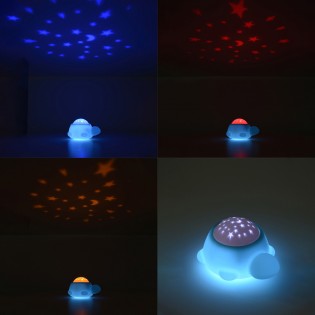 Lampe portable enfants LED Turtle RGB
