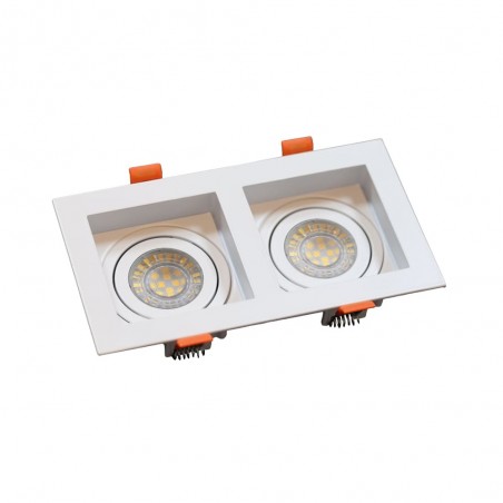 Encastré de plafond Akrah (2 lumieres)