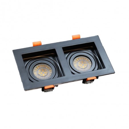 Encastré de plafond Akrah (2 lumieres)