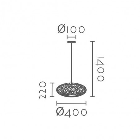 Lampe de plafond Jasa