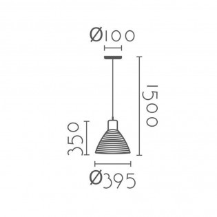 Lampe de plafond Sada