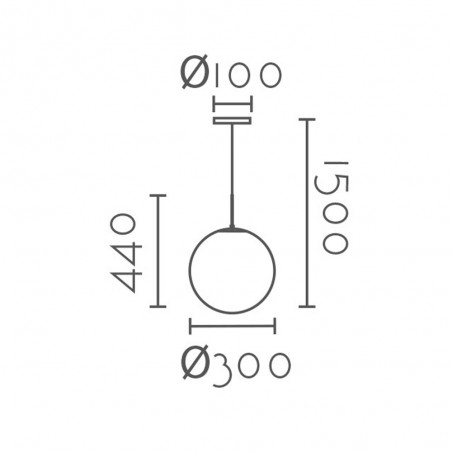 Lampe de plafond Calandria