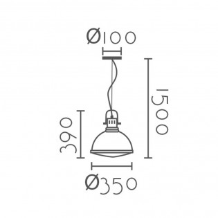 Lampe a suspension Liandre II