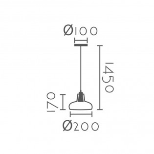 Lampe a suspensión Olba II