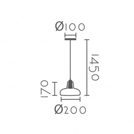Lampe a suspensión Olba II