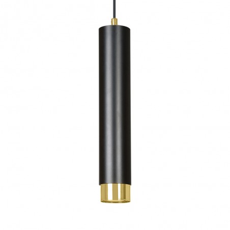 Lampe de suspension Mura Noir/Or