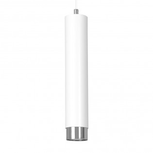 Regletté de suspension Mura Blanc/Chrome (3 lumieres)