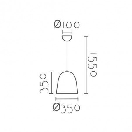 Lampe de plafond Oria