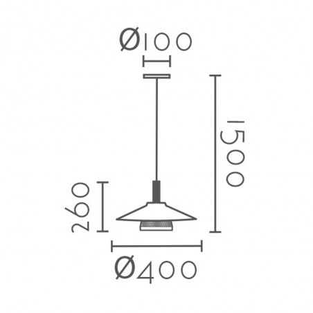 Lampe de plafond Ripel