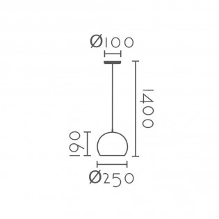 Lampe de plafond Arbo II