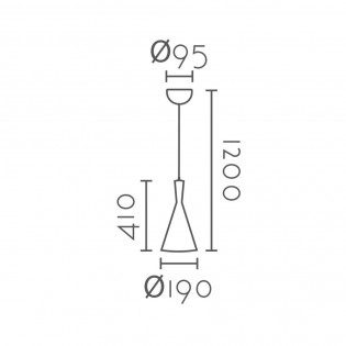 Lampe de plafond Orba II
