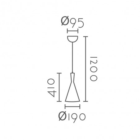 Lampe de plafond Orba II