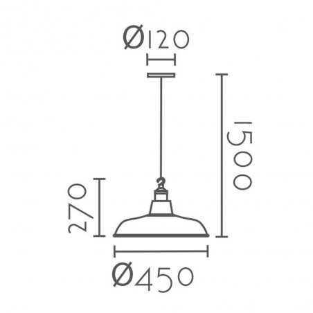 Lampe a suspensión Nava