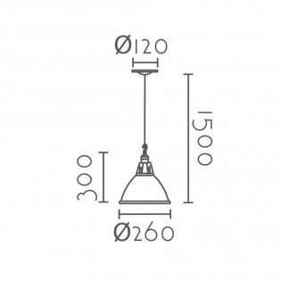 Lampe de plafond Ferca