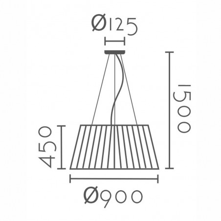 Lampe de plafond Selas II