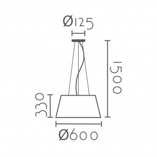 Lampe de plafond Selas III
