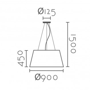 Lampe a suspensión Selas III