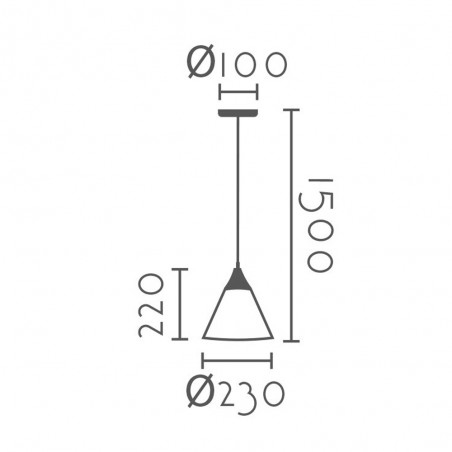 Lampe a suspensión Igea