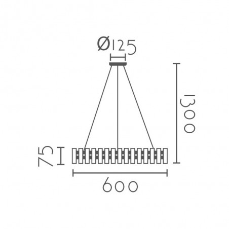 Lampe de plafond Led Blesa (42W)
