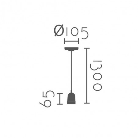 Lampe de plafond Cisla