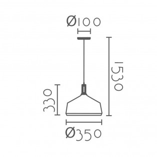 Lampe a suspensión Igea II