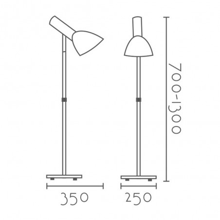 Lampadaire Zorzal