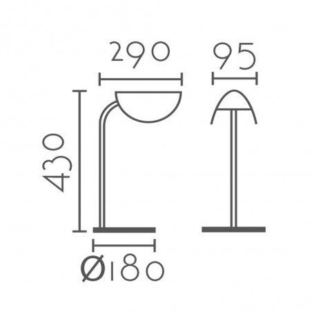 Lampe a poser Vencejo