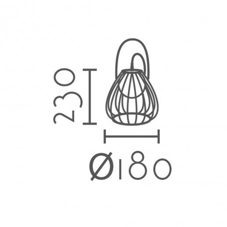 Lampe a poser Chagra