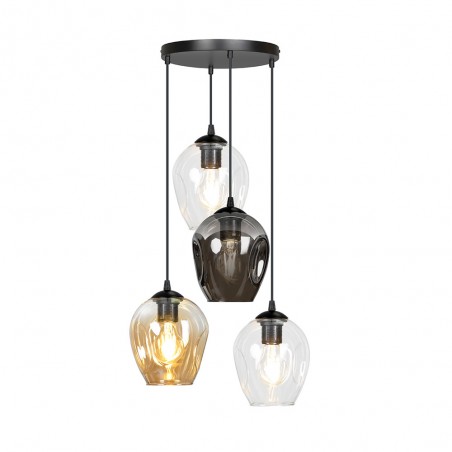 Lampe de suspension Domos Mix (4 lumieres)