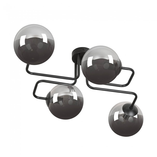 Plafonnier Vesta Graphite (4 lumières)