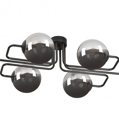 Plafonnier Vesta Graphite (6 lumières)