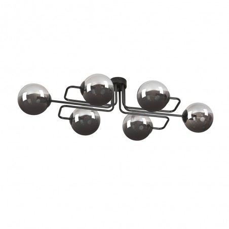 Plafonnier Vesta Graphite (6 lumières)