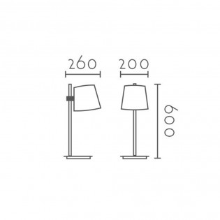 Lampe a poser Pinet