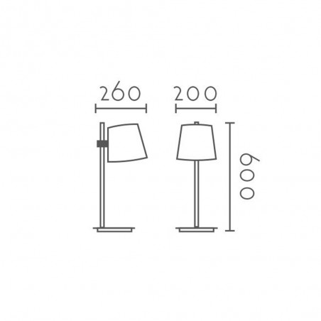 Lampe a poser Pinet