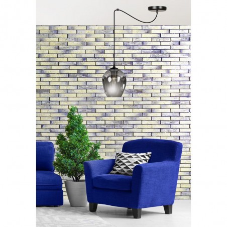 Lampe de plafond Maranto Graphite