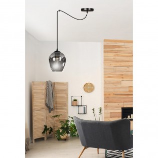Lampe de plafond Maranto Graphite
