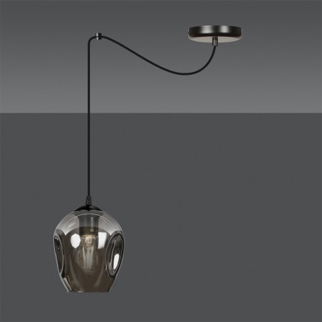 Lampe de plafond Maranto Graphite